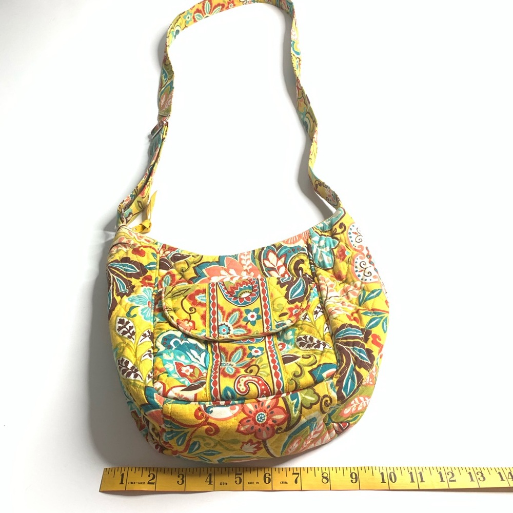 Vera Bradley Provençal Yellow Floral crossbody bag